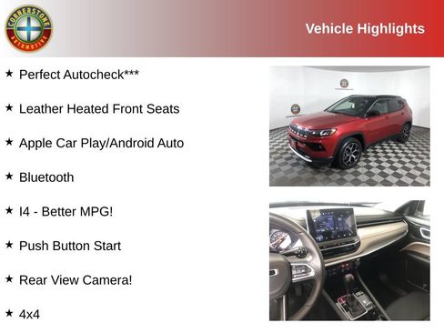 Used 2025 Jeep Compass Limited AWD/4WD image 2