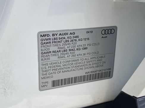 Used 2019 Audi Q5 2.0T Premium Plus w/ Premium Plus Package AWD/4WD image 35