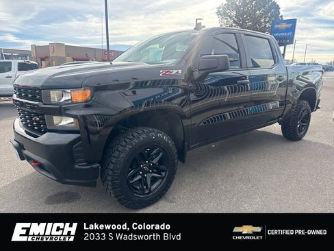 Certified 2021 Chevrolet Silverado 1500 Custom Trail Boss image 1