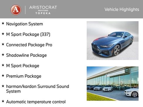 Used 2021 BMW 430i xDrive Coupe w/ M Sport Package image 2