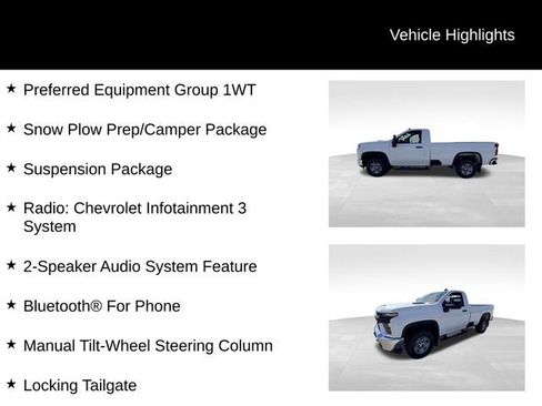 Used 2022 Chevrolet Silverado 2500 W/T w/ WT Fleet Convenience Package AWD/4WD image 11