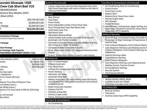 Used 2024 Chevrolet Silverado 1500 Custom AWD/4WD image 20