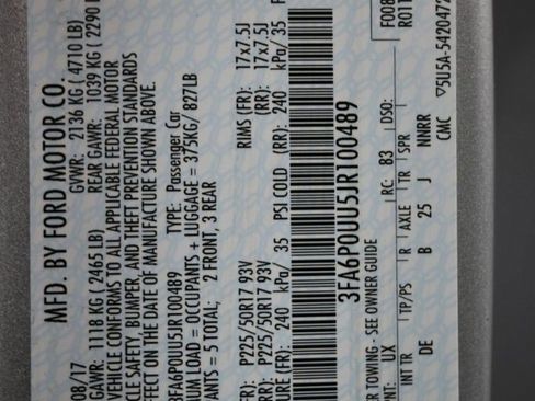 Used 2018 Ford Fusion S image 36