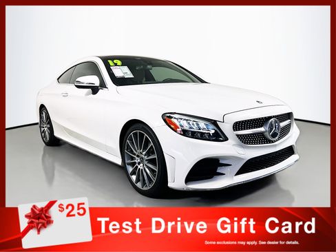 Used 2019 Mercedes-Benz C 300 Coupe w/ AMG Line image 1