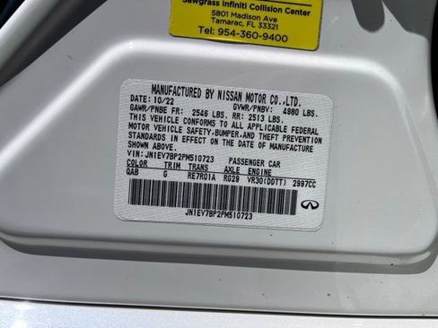 Used 2023 INFINITI Q50 Luxe w/ Cargo Package image 13