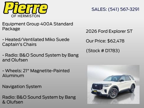 New 2026 Ford Explorer ST image 6