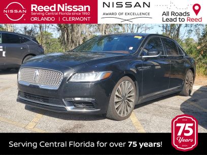 Used 2017 Lincoln Continental Black Label w/ Rear-seat Package