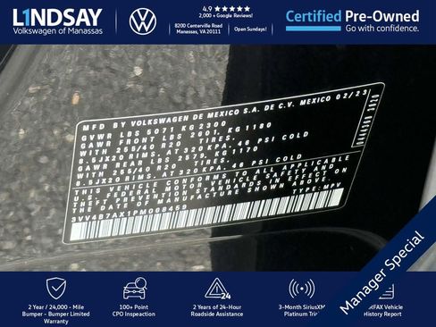 Certified 2023 Volkswagen Tiguan SEL R-Line image 26