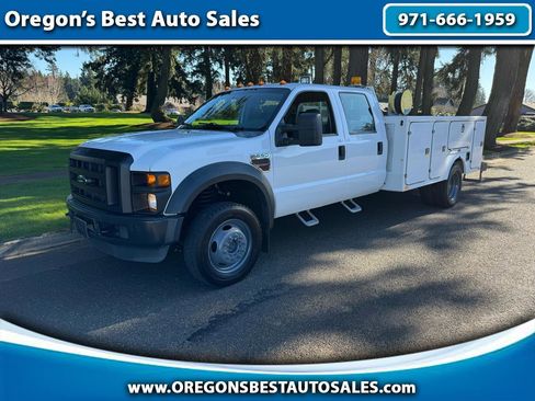 Used 2010 Ford F550 4x4 Crew Cab Super Duty image 1