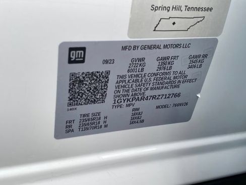 Certified 2024 Cadillac XT6 Luxury w/ LPO, Floor Liner Package FWD image 27