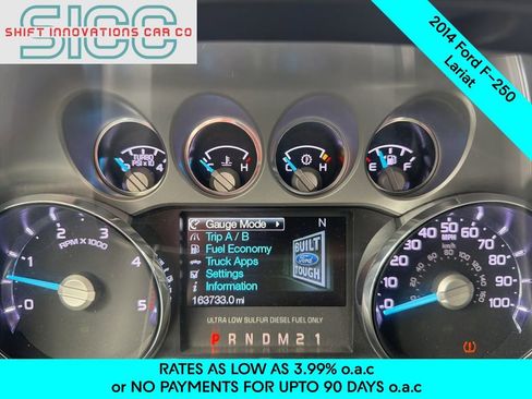 Used 2014 Ford F250 Lariat w/ Chrome Package AWD/4WD image 11