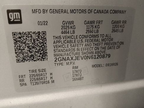 Used 2022 Chevrolet Equinox LT FWD image 33