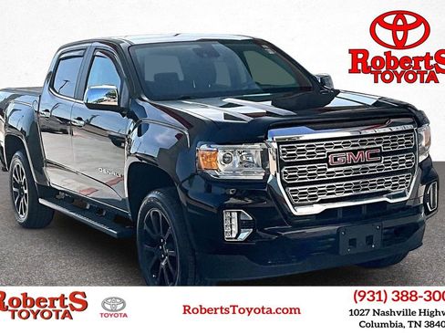 Used 2022 GMC Canyon Denali w/ Denali Black Edition Package AWD/4WD image 1