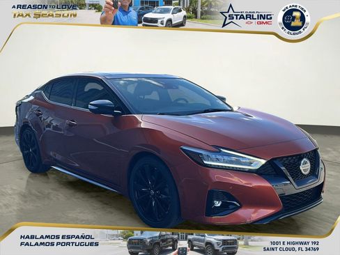 Used 2021 Nissan Maxima SR w/ Sport Mat Group image 8