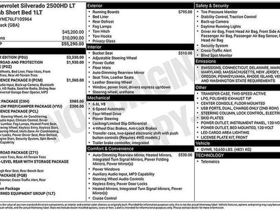 Used 2020 Chevrolet Silverado 2500 LT w/ All Star Edition