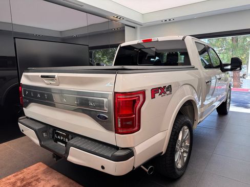 Used 2015 Ford F150 Platinum w/ Equipment Group 701A Luxury AWD/4WD image 4
