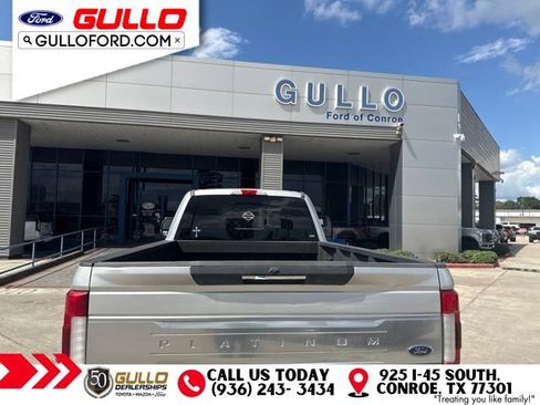 Used 2017 Ford F350 Platinum w/ Platinum Ultimate Package AWD/4WD image 4