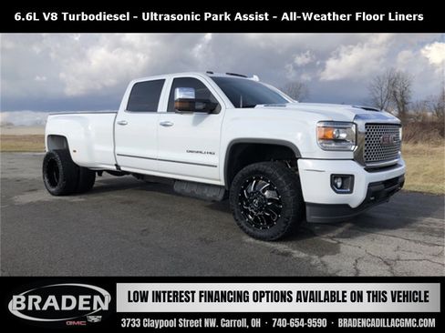 Used 2017 GMC Sierra 3500 Denali w/ Duramax Plus Package image 1