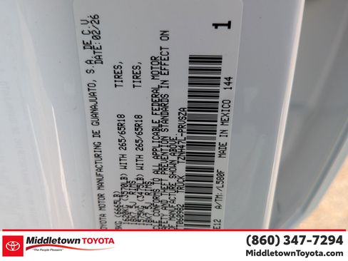 Certified 2026 Toyota Tacoma TRD Sport w/ TRD Sport Upgrade Package AWD/4WD image 37