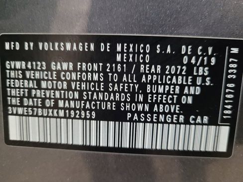 Used 2019 Volkswagen Jetta SEL FWD image 33