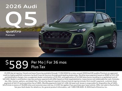 New 2026 Audi Q5 Premium