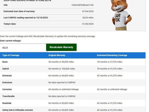 Used 2024 Ford Escape ST-Line Elite image 58