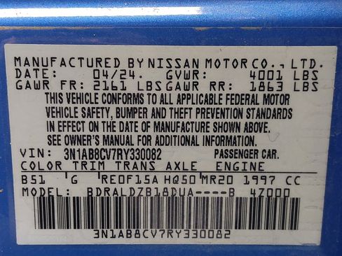 Used 2024 Nissan Sentra SV FWD image 33