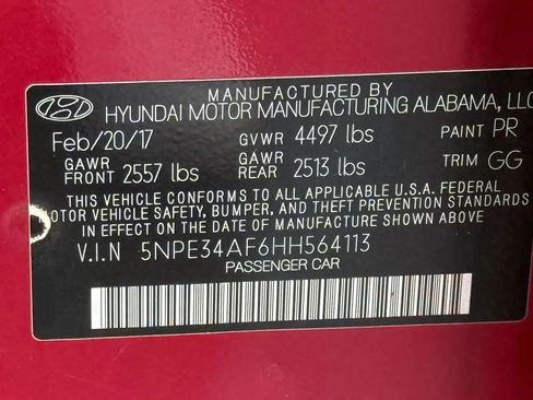 Used 2017 Hyundai Sonata Sport w/ Value Edition Package 02 FWD image 31