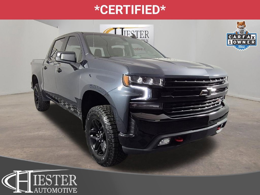 Certified 2021 Chevrolet Silverado 1500 LT Trail Boss w/ Bed Protection Package AWD/4WD 360° Tour