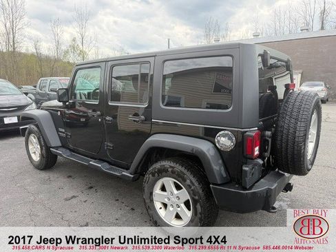Used 2017 Jeep Wrangler Unlimited Sport w/ Quick Order Package 24S AWD/4WD image 5