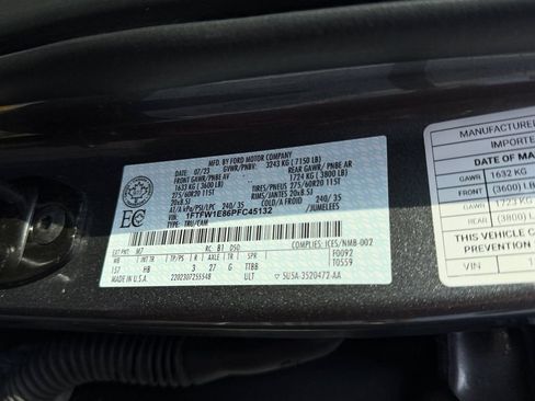 Used 2023 Ford F150 Lariat w/ Equipment Group 502A High AWD/4WD image 38