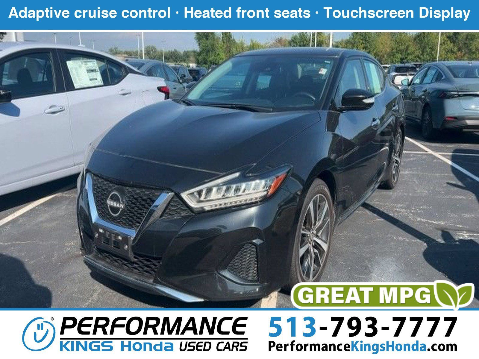 Used 2023 Nissan Maxima SV w/ Floor Mat Group FWD image 1