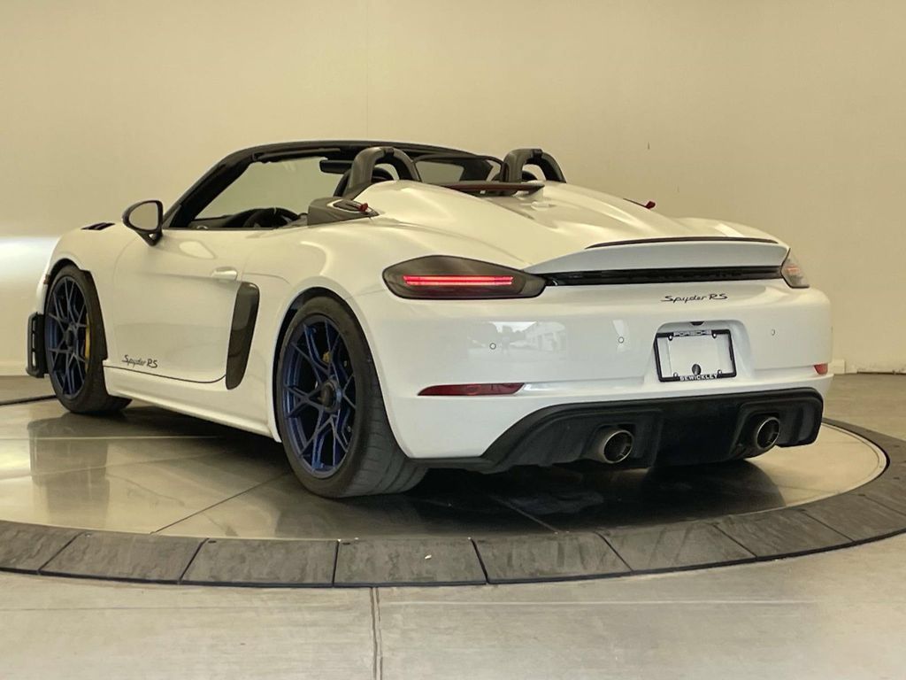 Used 2025 Porsche 718 Boxster Spyder RS RWD image 3