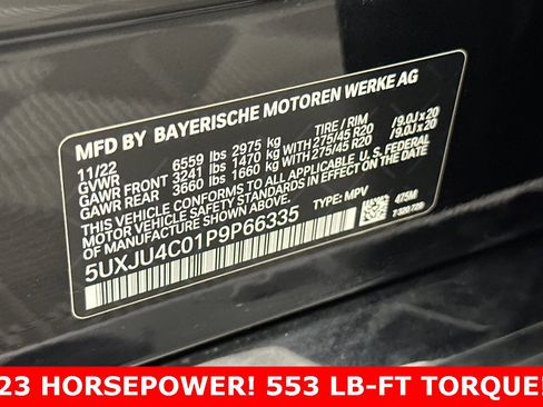 Used 2023 BMW X5 M50i w/ Climate Comfort Package image 30