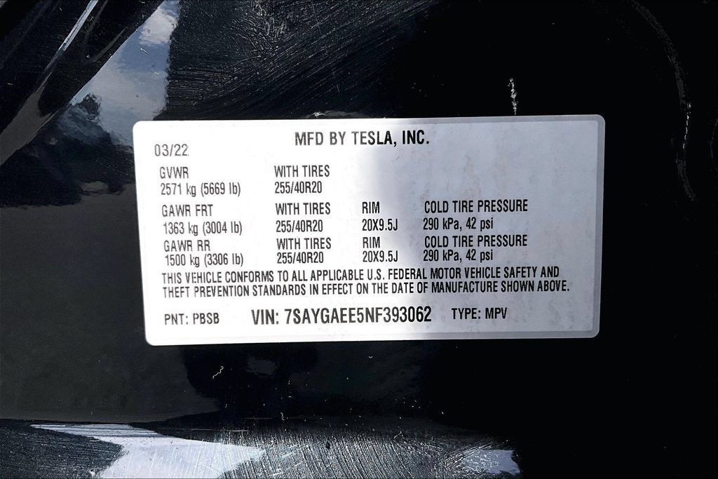 Used 2022 Tesla Model Y Long Range AWD/4WD image 33