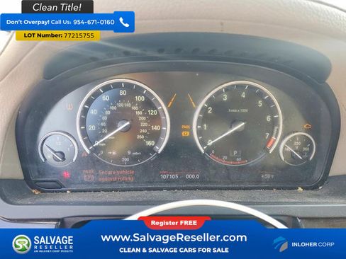Used 2012 BMW 750i xDrive w/ Driver Assistance Pkg AWD/4WD image 12