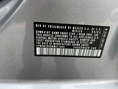 Used 2022 Volkswagen Jetta SE FWD image 27