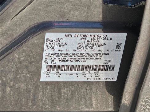 Certified 2022 Ford Maverick XLT FWD image 24