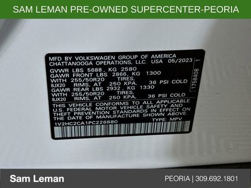 Used 2023 Volkswagen Atlas Cross Sport SE image 29