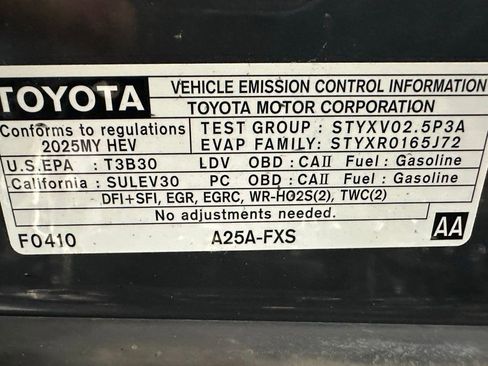 Used 2025 Toyota Camry XSE image 72
