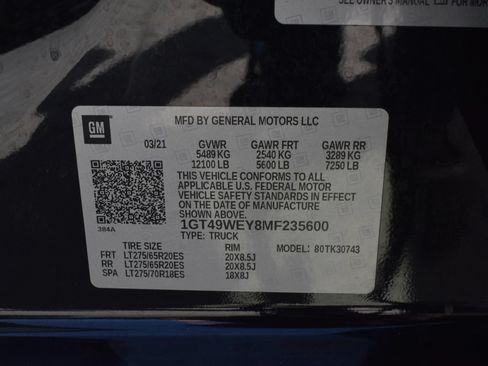 Used 2021 GMC Sierra 3500 Denali w/ Denali Black Diamond Edition AWD/4WD image 33