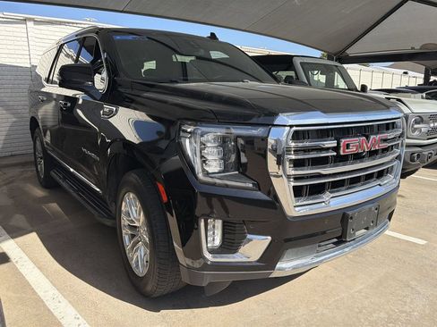 Used 2021 GMC Yukon SLT w/ SLT Premium Package RWD image 2