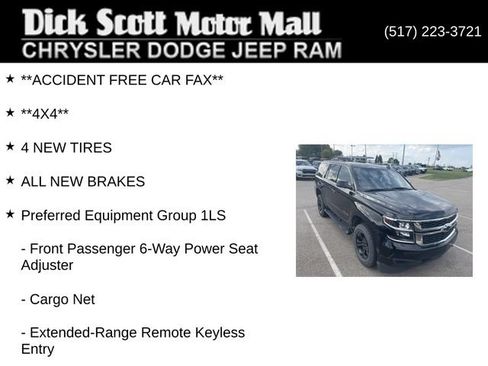 Used 2020 Chevrolet Tahoe LS w/ Enhanced Driver Alert Package AWD/4WD image 2