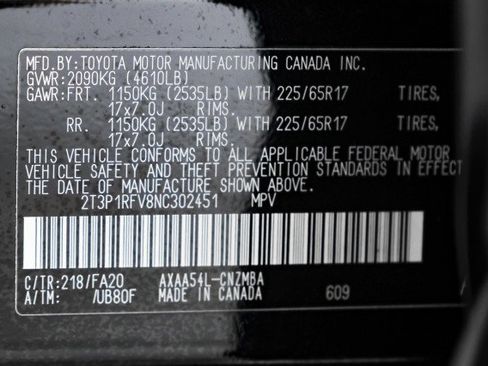 Used 2022 Toyota RAV4 XLE image 53