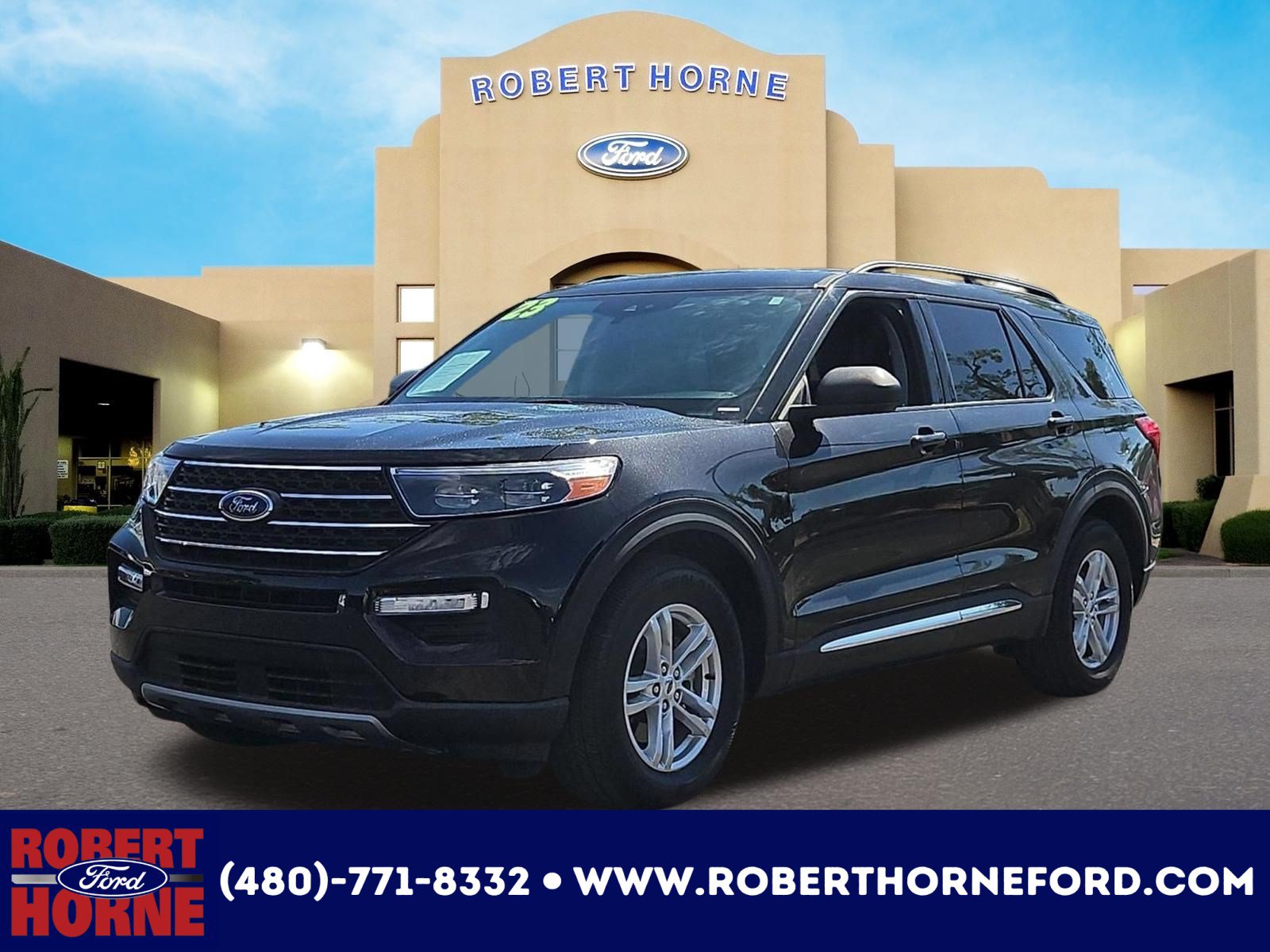 Used 2023 Ford Explorer XLT w/ Equipment Group 202A RWD image 1