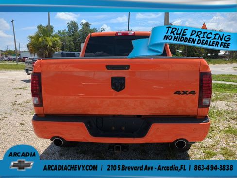 Used 2017 RAM 1500 Sport w/ Ignition Orange Sport Package AWD/4WD image 5