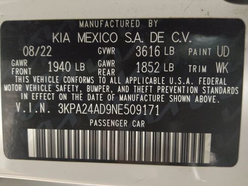 Used 2022 Kia Rio LX FWD image 33