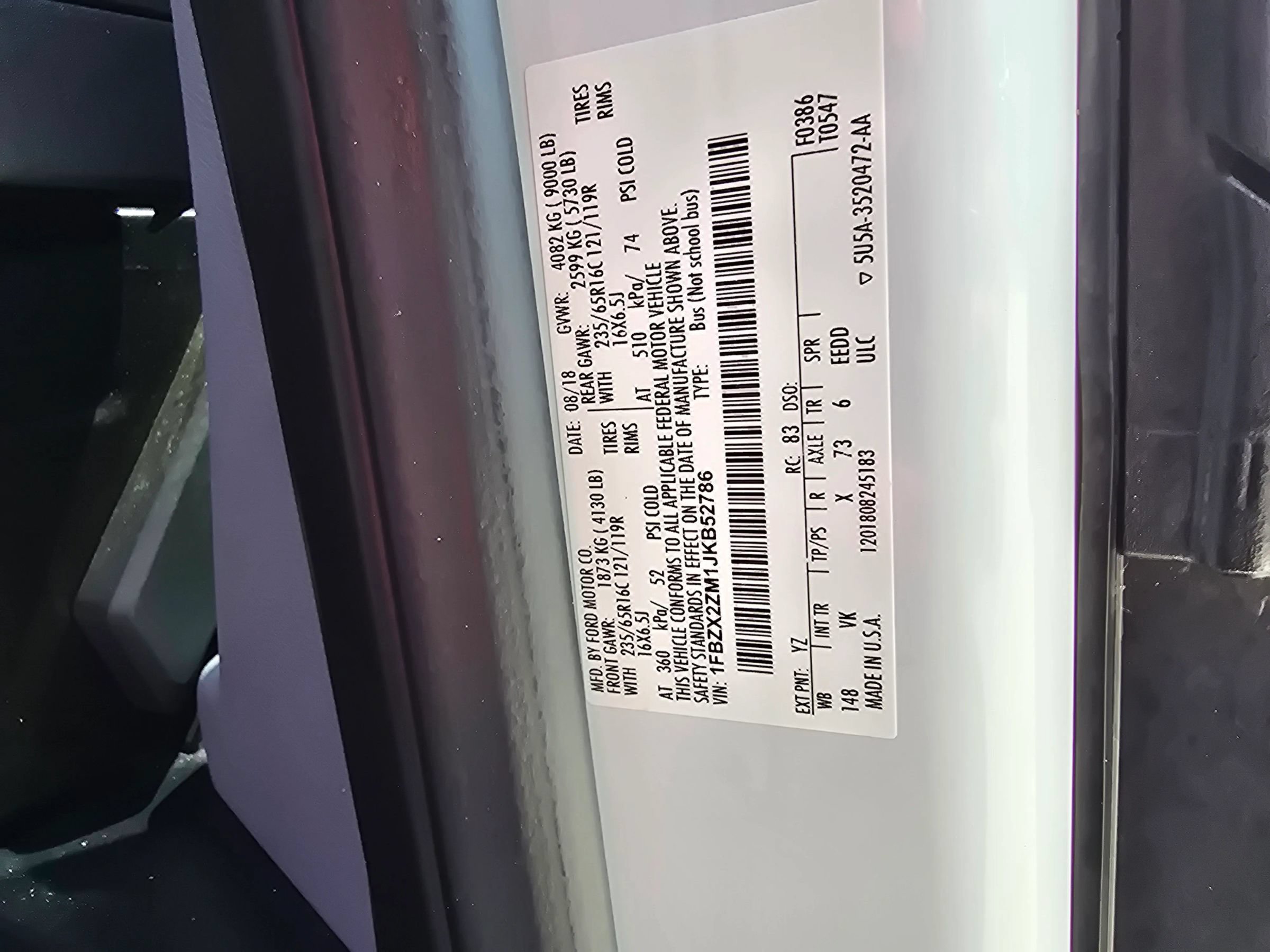 Used 2018 Ford Transit 350 XL RWD image 42