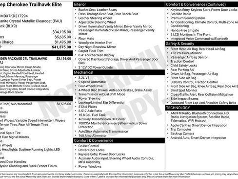 Used 2019 Jeep Cherokee Trailhawk image 7