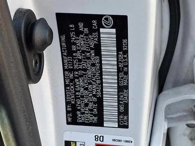 Used 2023 Lexus ES 350 w/ Premium Package FWD image 27